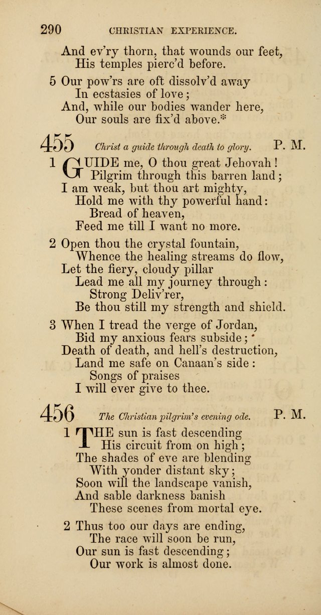 Hymns: selected and original, for public and  private worship (4th ed. 3rd rev. ed.) page 308