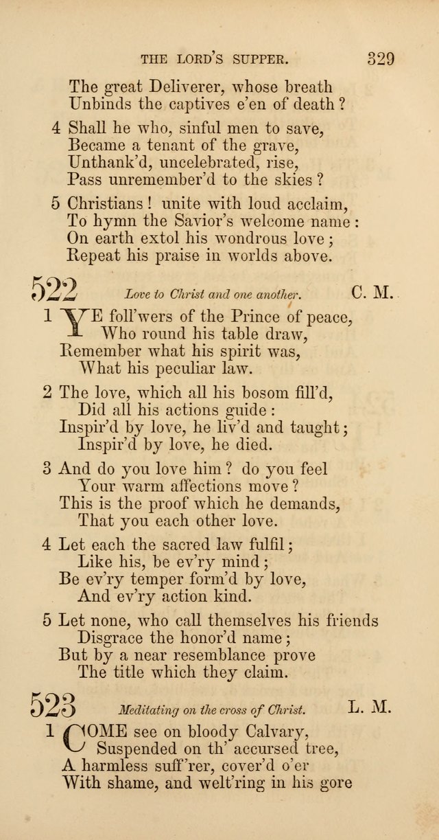 Hymns: selected and original, for public and  private worship (4th ed. 3rd rev. ed.) page 349