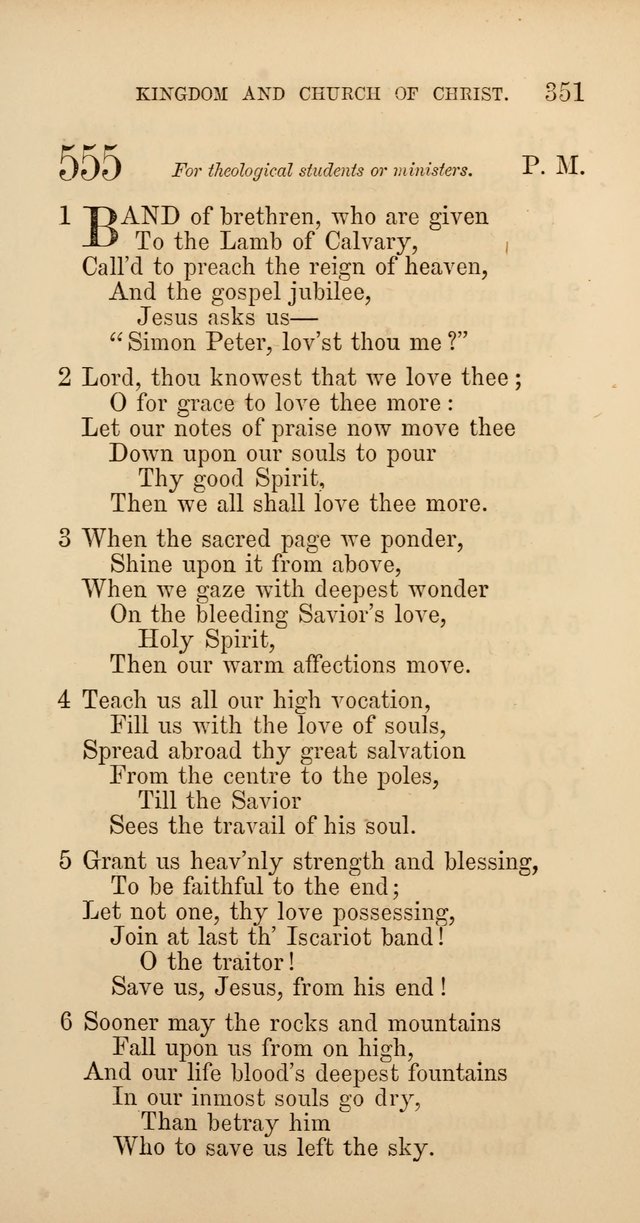 Hymns: selected and original, for public and  private worship (4th ed. 3rd rev. ed.) page 371