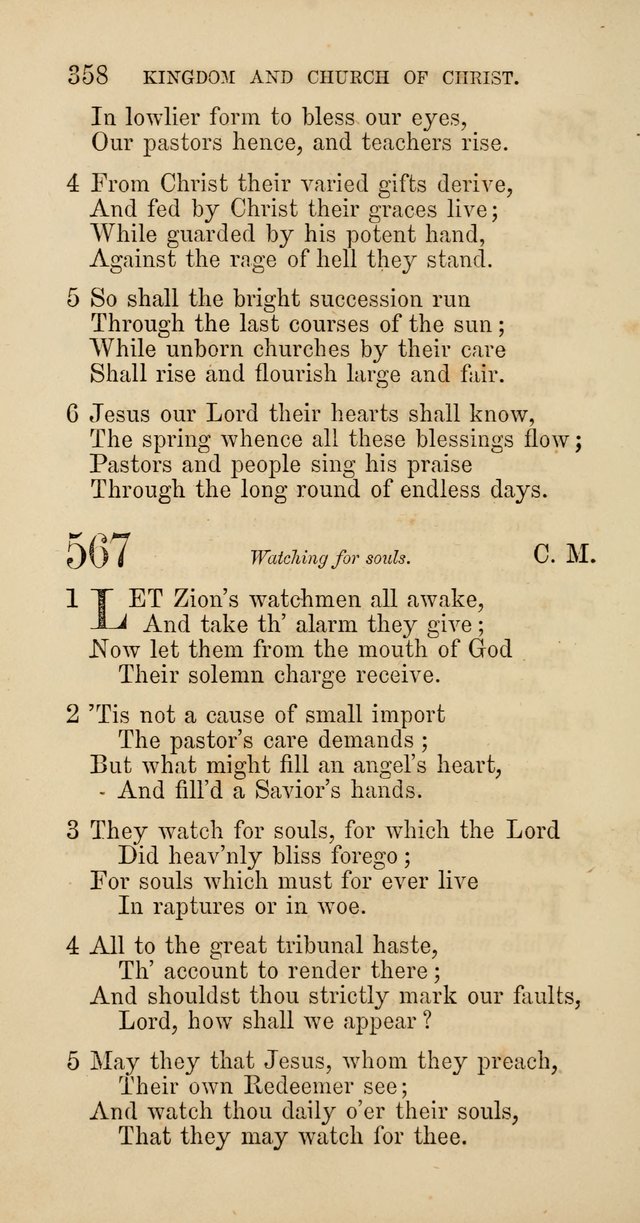 Hymns: selected and original, for public and  private worship (4th ed. 3rd rev. ed.) page 380