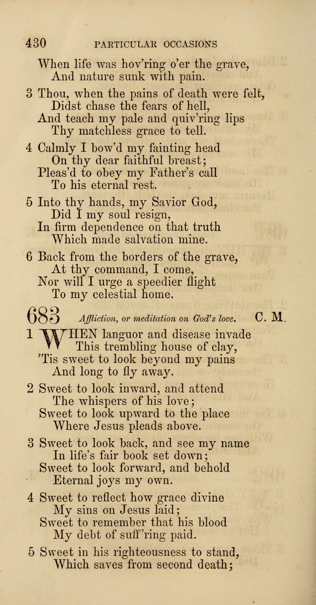 Hymns: selected and original, for public and  private worship (4th ed. 3rd rev. ed.) page 454