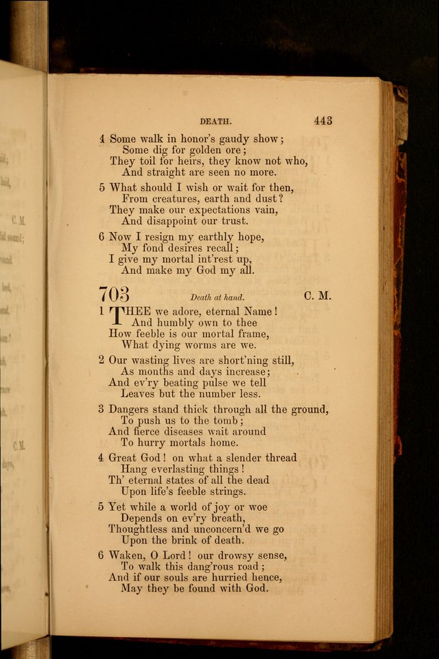 Hymns: selected and original, for public and  private worship (4th ed. 3rd rev. ed.) page 469