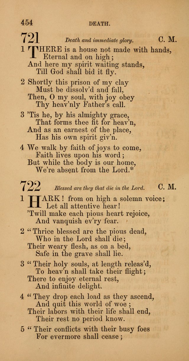 Hymns: selected and original, for public and  private worship (4th ed. 3rd rev. ed.) page 480