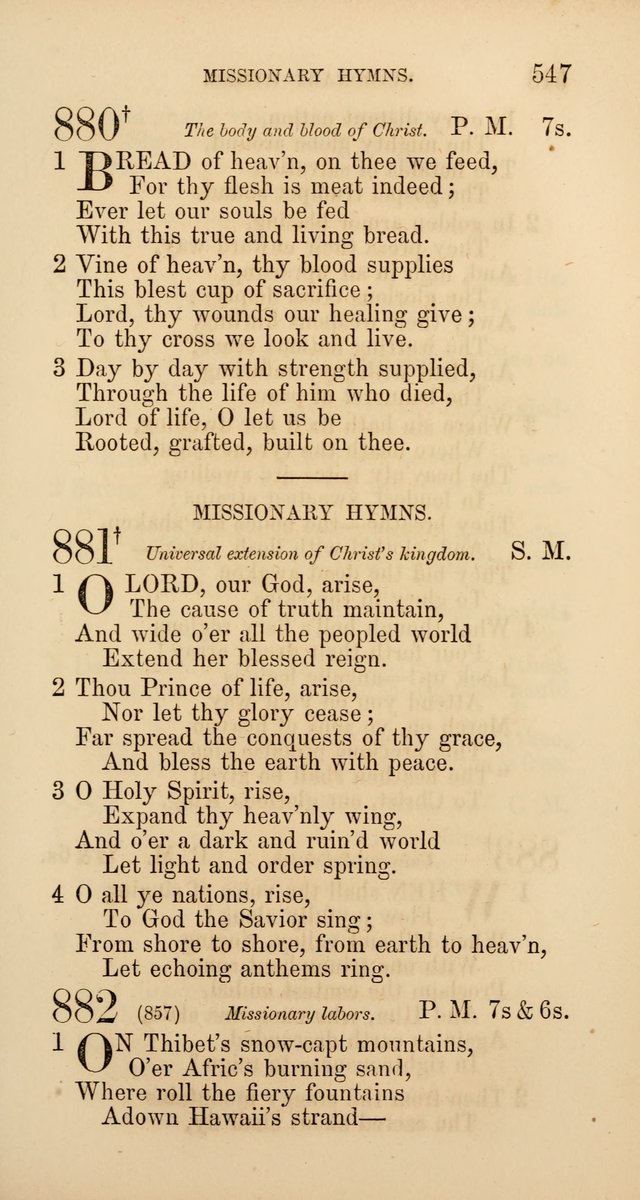 Hymns: selected and original, for public and  private worship (4th ed. 3rd rev. ed.) page 575