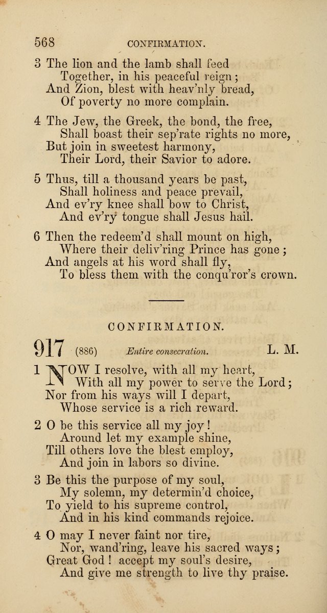 Hymns: selected and original, for public and  private worship (4th ed. 3rd rev. ed.) page 596