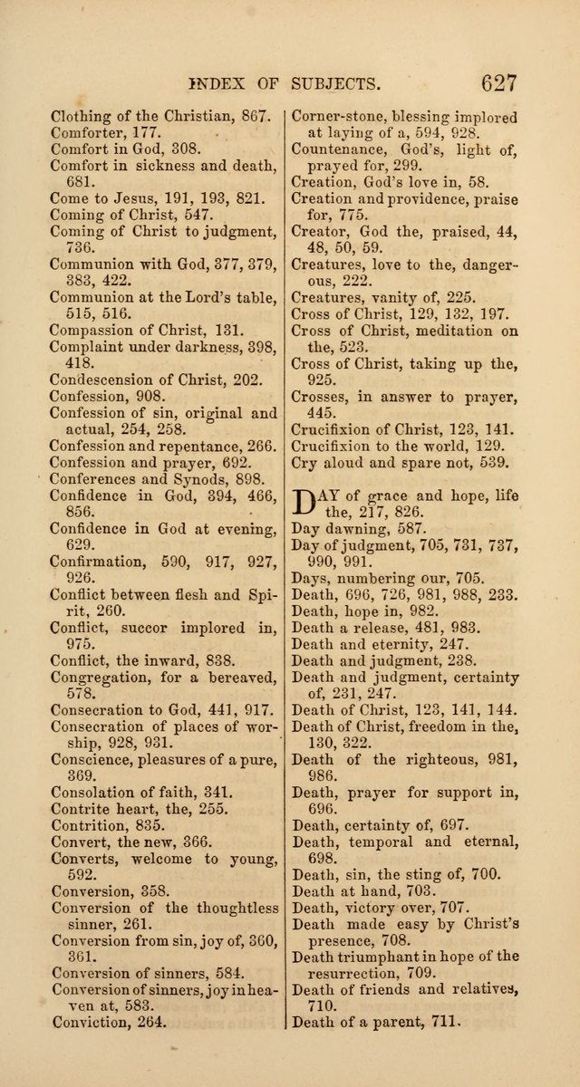 Hymns: selected and original, for public and  private worship (4th ed. 3rd rev. ed.) page 655