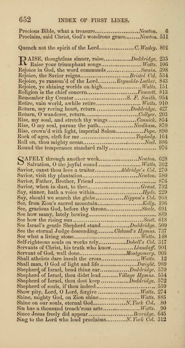 Hymns: selected and original, for public and  private worship (4th ed. 3rd rev. ed.) page 682