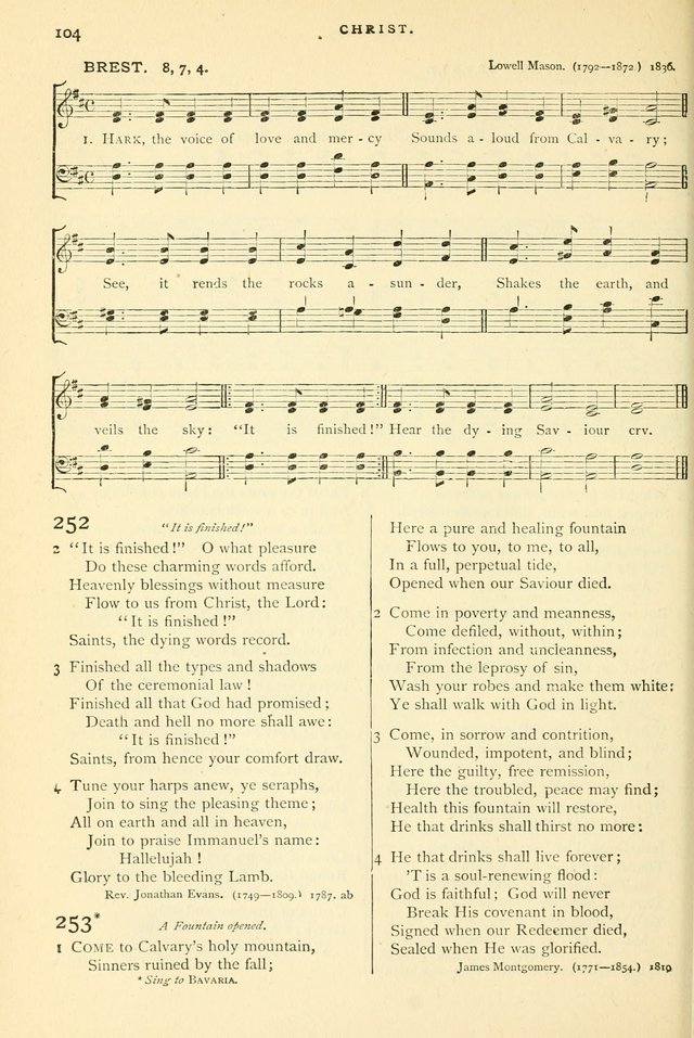 Hymns and Songs of Praise for Public and Social Worship page 106