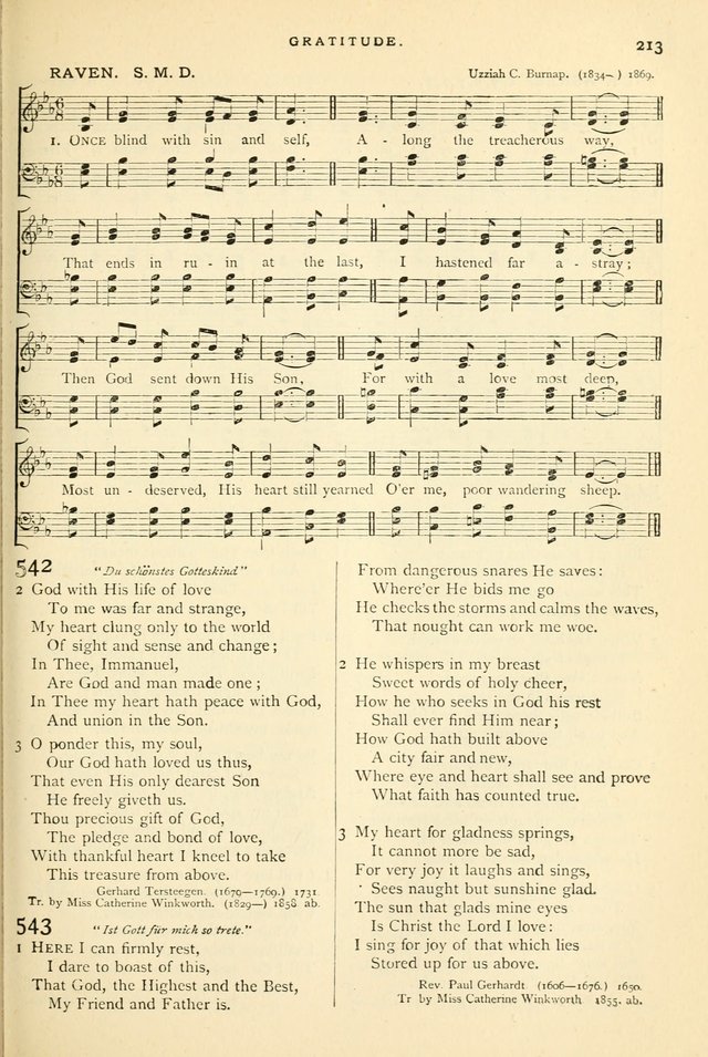 Hymns and Songs of Praise for Public and Social Worship page 215