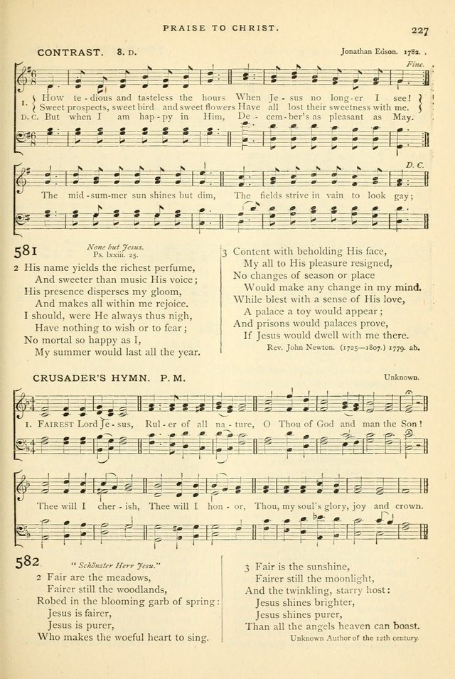 Hymns and Songs of Praise for Public and Social Worship page 231