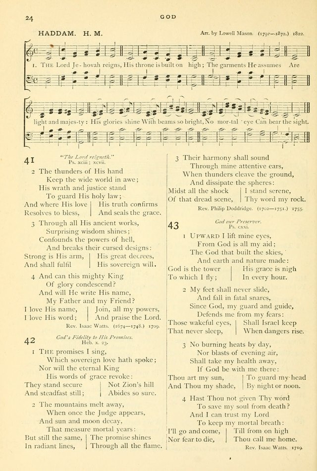 Hymns and Songs of Praise for Public and Social Worship page 24