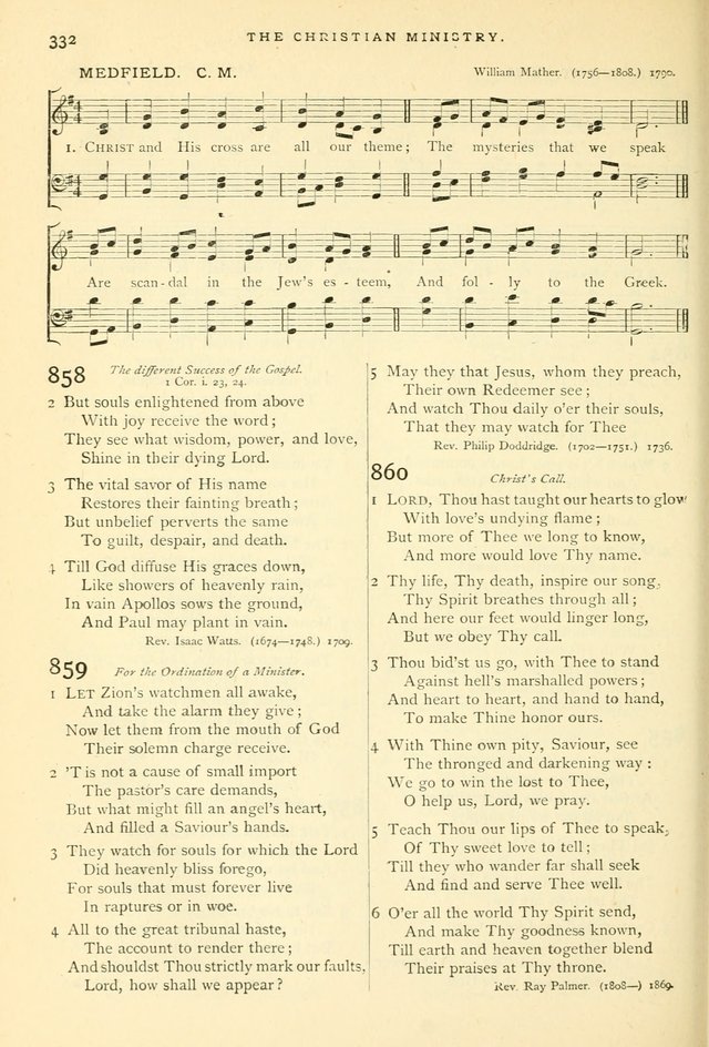 Hymns and Songs of Praise for Public and Social Worship page 338