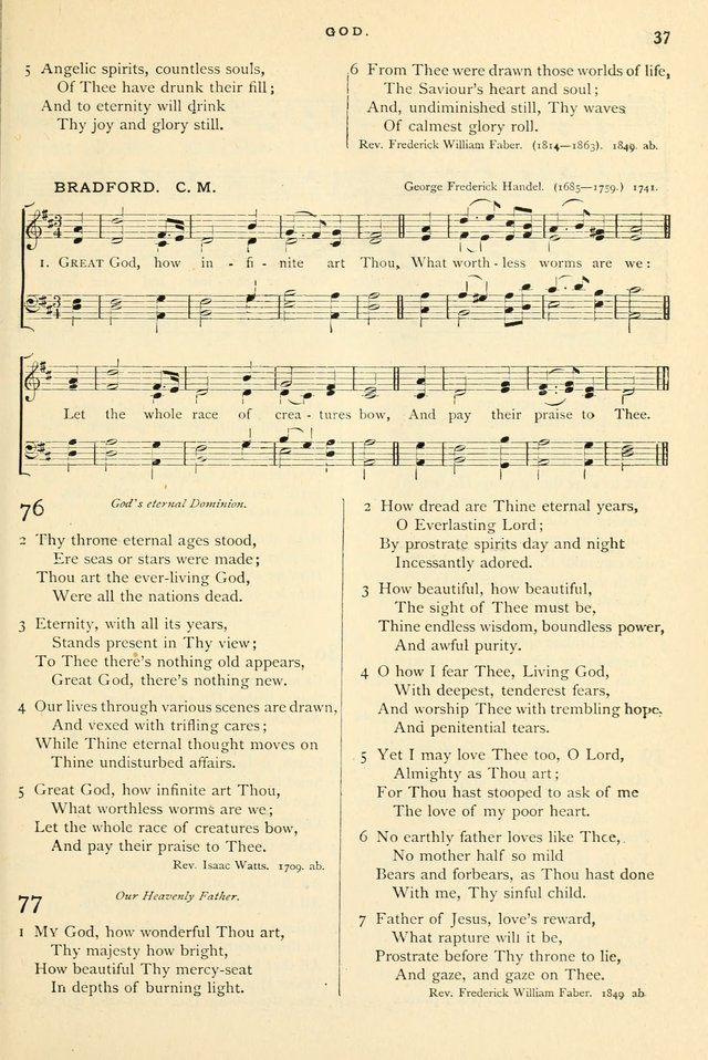 Hymns and Songs of Praise for Public and Social Worship page 37