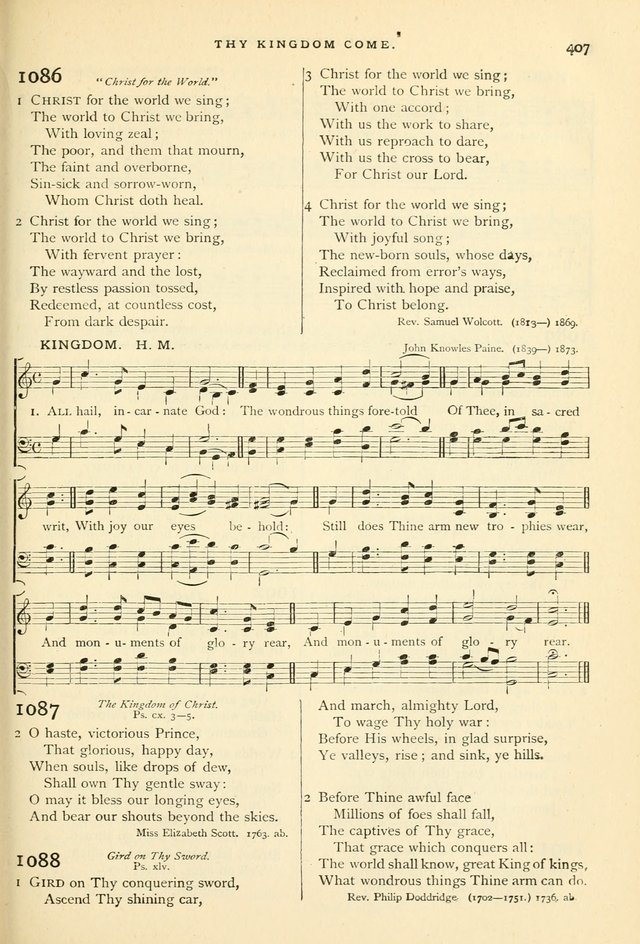 Hymns and Songs of Praise for Public and Social Worship page 415