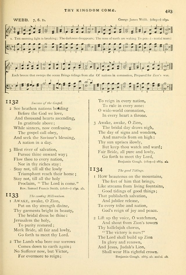 Hymns and Songs of Praise for Public and Social Worship page 431