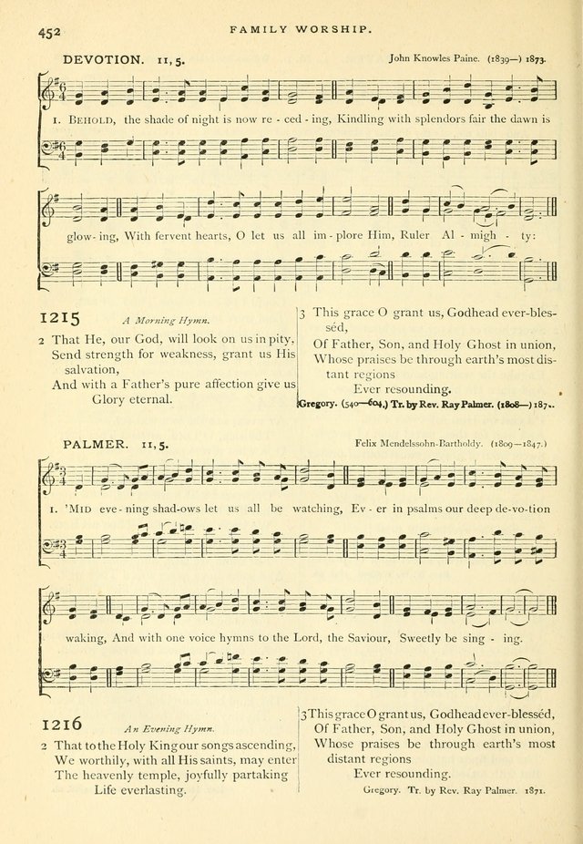 Hymns and Songs of Praise for Public and Social Worship page 460