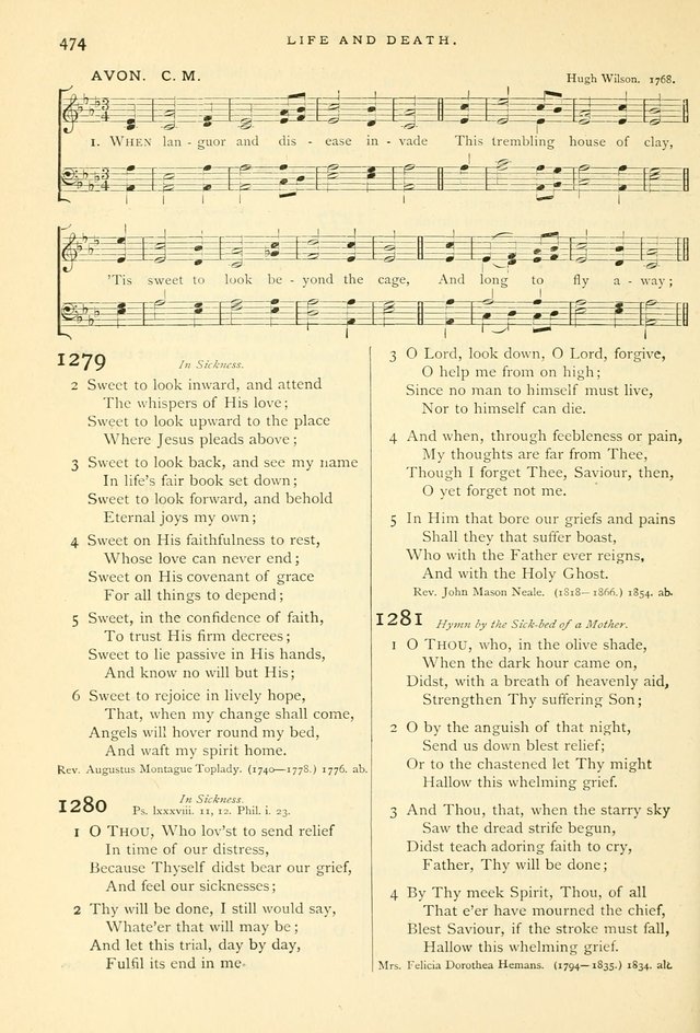 Hymns and Songs of Praise for Public and Social Worship page 482