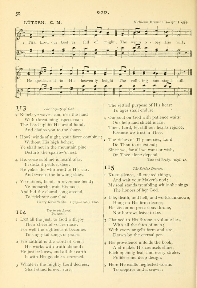 Hymns and Songs of Praise for Public and Social Worship page 50
