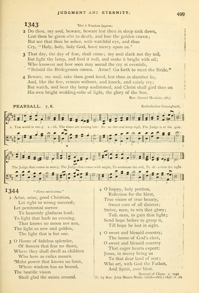 Hymns and Songs of Praise for Public and Social Worship page 513