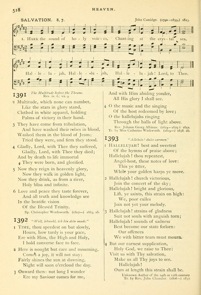 Hymns and Songs of Praise for Public and Social Worship page 532