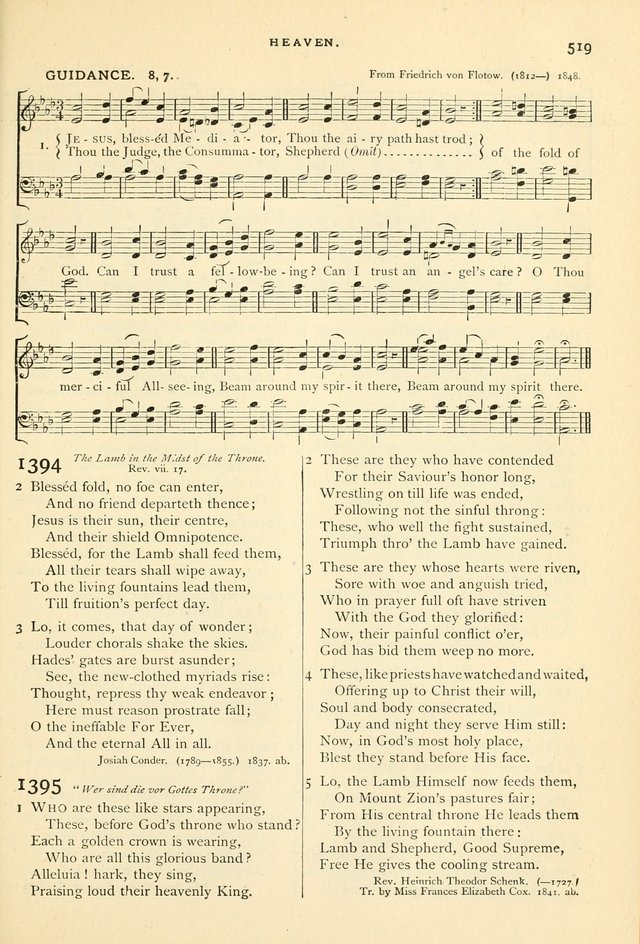Hymns and Songs of Praise for Public and Social Worship page 533