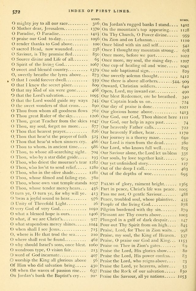Hymns and Songs of Praise for Public and Social Worship page 586