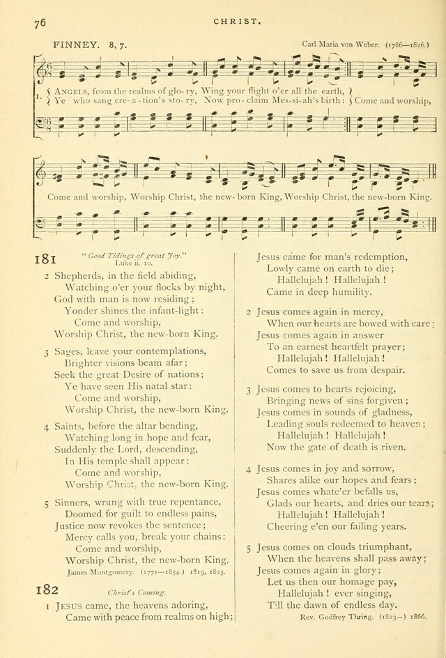Hymns and Songs of Praise for Public and Social Worship page 76