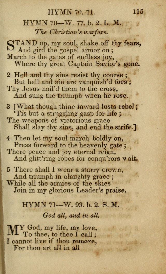 Hymns and Spiritual Songs page 125