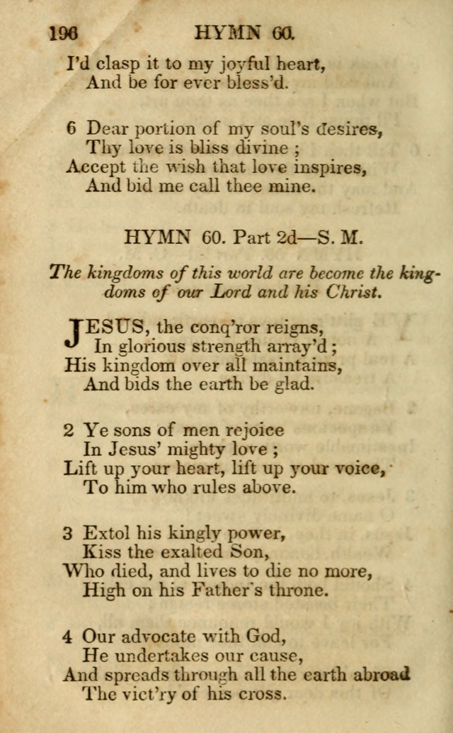 Hymns and Spiritual Songs page 206