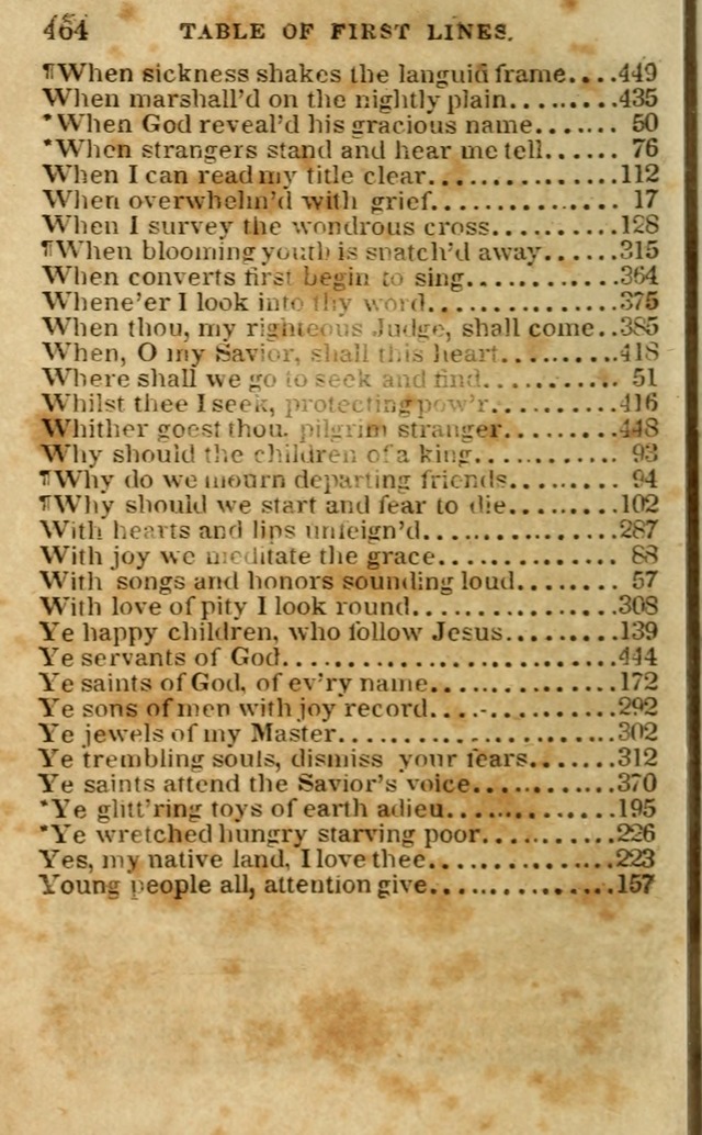 Hymns and Spiritual Songs page 476