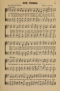 The President's Hymn: 'Give Thanks All Ye People