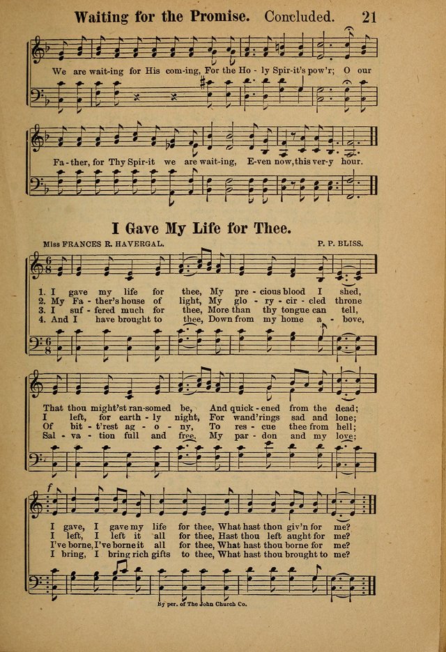 Hymns and Spiritual Songs page 21