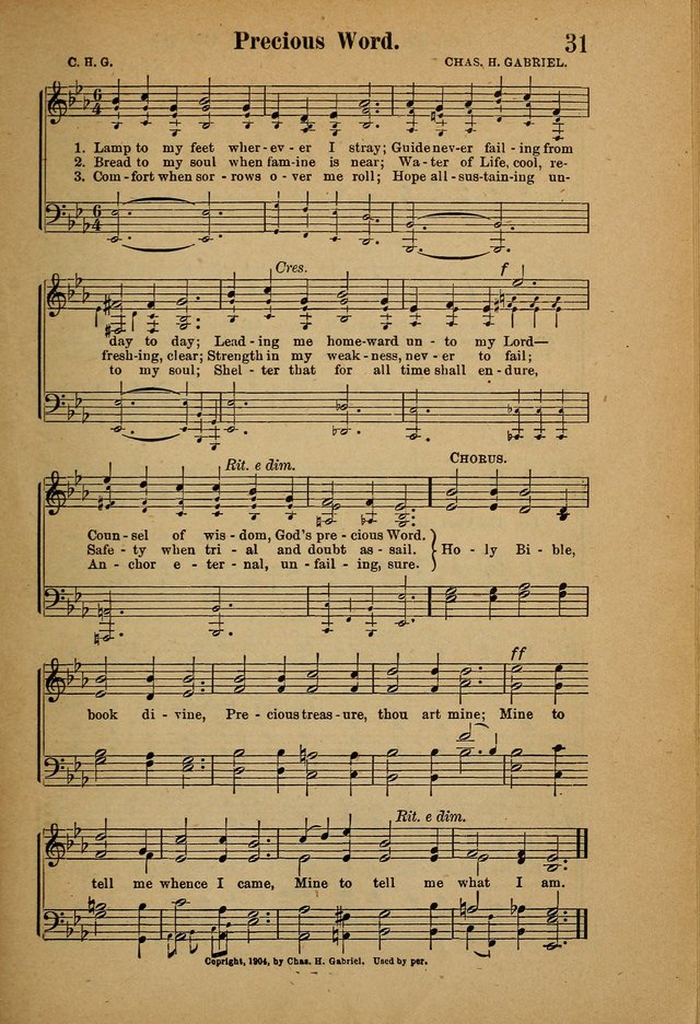 Hymns and Spiritual Songs page 31
