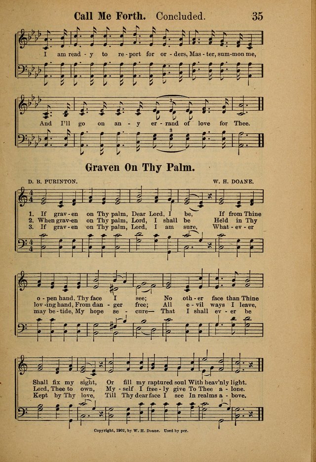 Hymns and Spiritual Songs page 35
