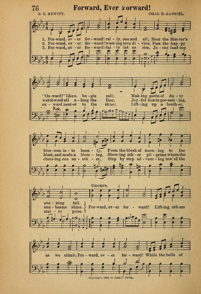 Hymns and Spiritual Songs page 76