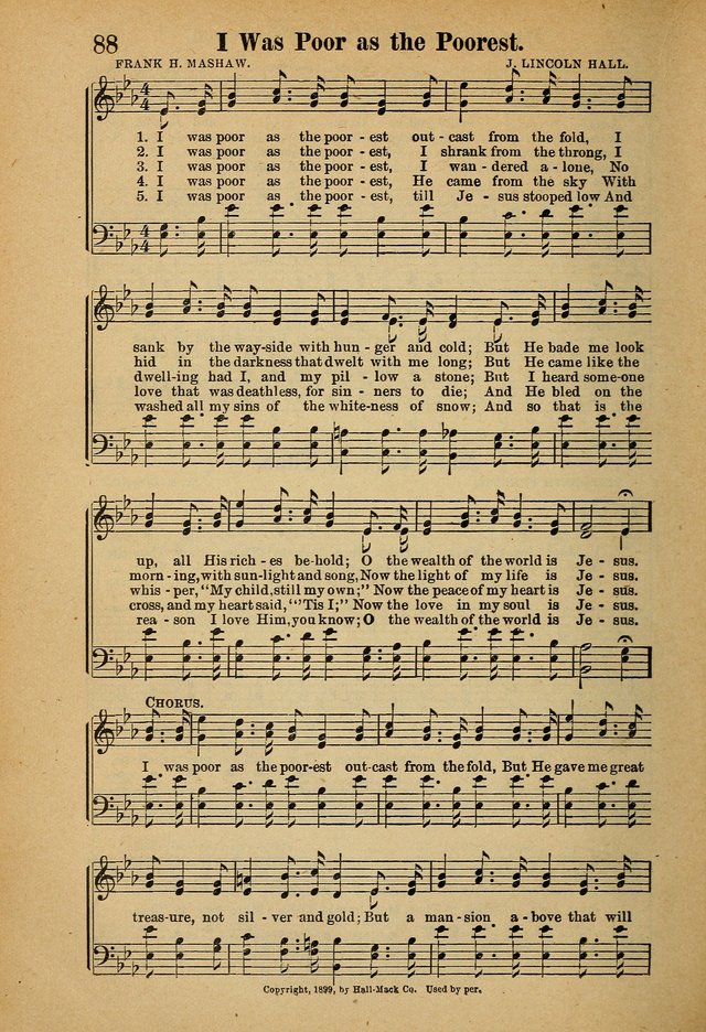 Hymns and Spiritual Songs page 88