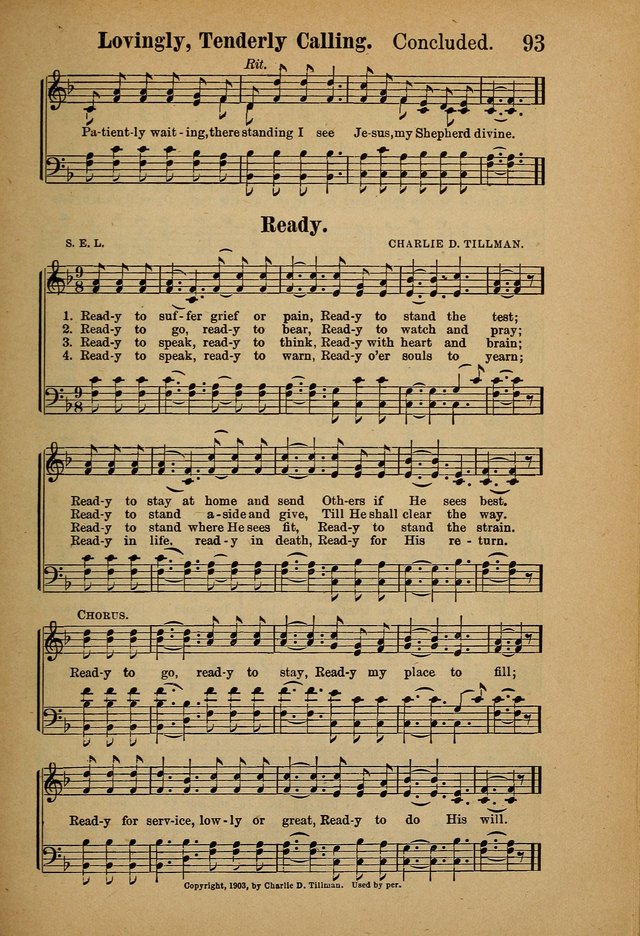 Hymns and Spiritual Songs page 93