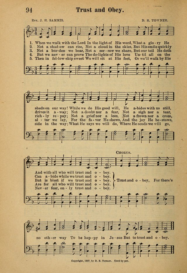 Hymns and Spiritual Songs page 94