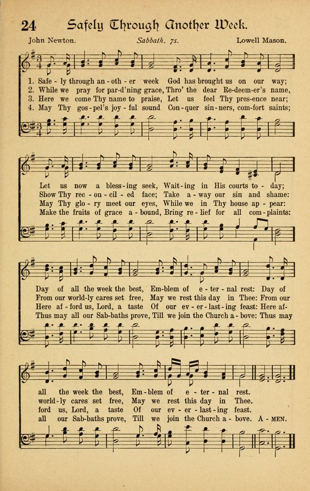Hymns and Sacred Songs page 20