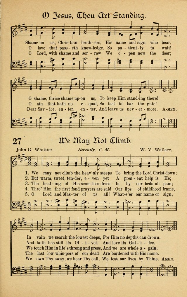 Hymns and Sacred Songs page 22