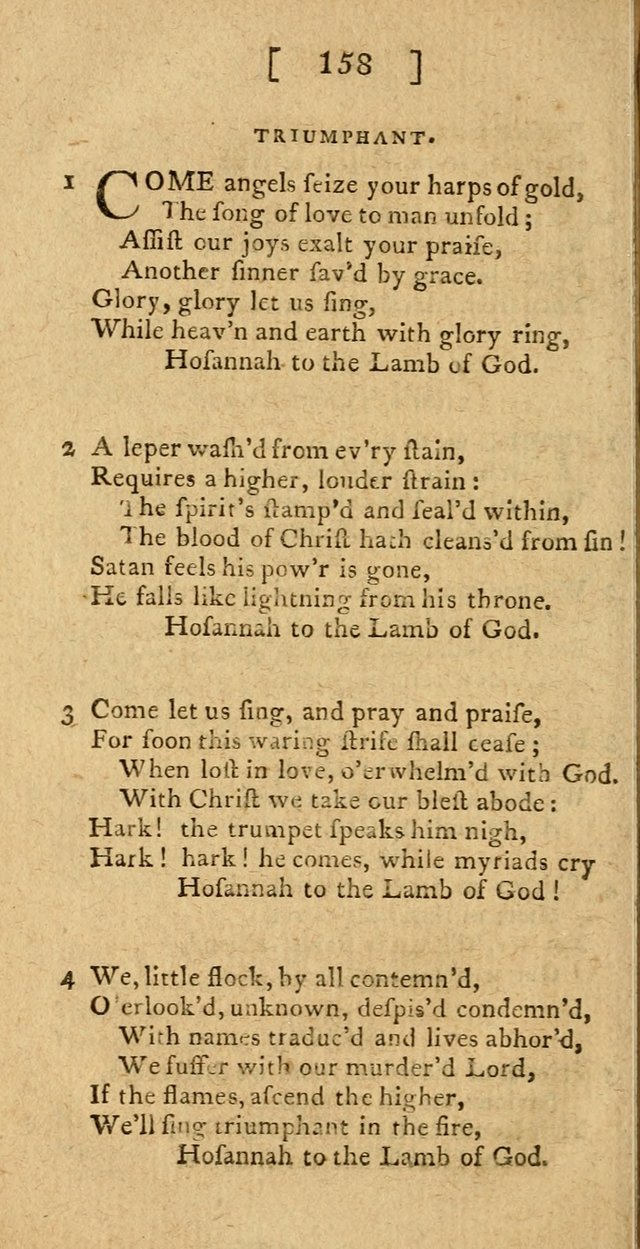 Hymns and Spiritual Songs for the use of Christians page 165