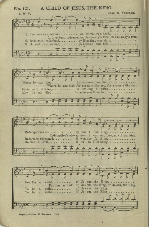 Hallelujahs: for Sunday Schools, Singing-Schools, Revivals, Conventions and General Use in Christian Work and Worship page 132