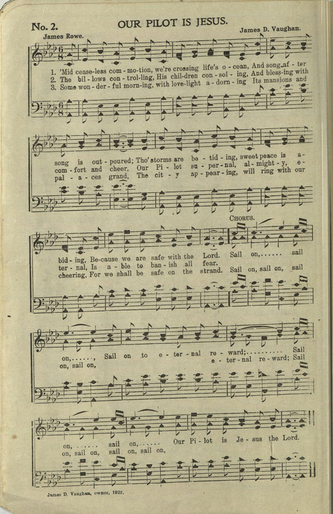 Hallelujahs: for Sunday Schools, Singing-Schools, Revivals, Conventions and General Use in Christian Work and Worship page 2