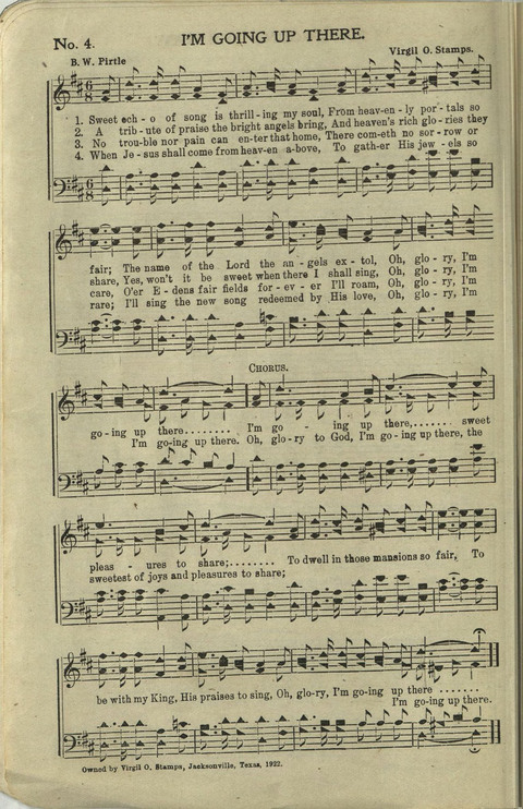Hallelujahs: for Sunday Schools, Singing-Schools, Revivals, Conventions and General Use in Christian Work and Worship page 4