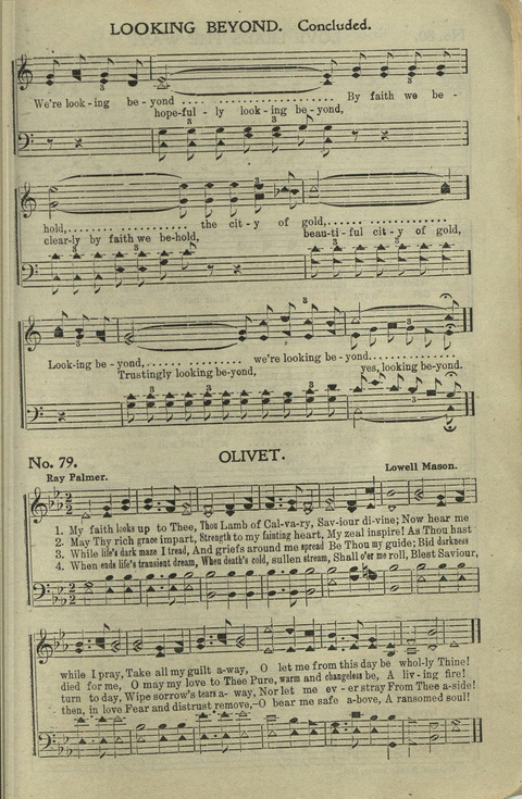 Hallelujahs: for Sunday Schools, Singing-Schools, Revivals, Conventions and General Use in Christian Work and Worship page 79