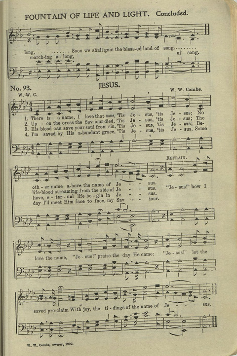 Hallelujahs: for Sunday Schools, Singing-Schools, Revivals, Conventions and General Use in Christian Work and Worship page 93