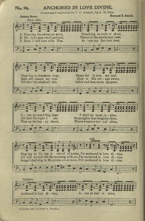 Hallelujahs: for Sunday Schools, Singing-Schools, Revivals, Conventions and General Use in Christian Work and Worship page 94