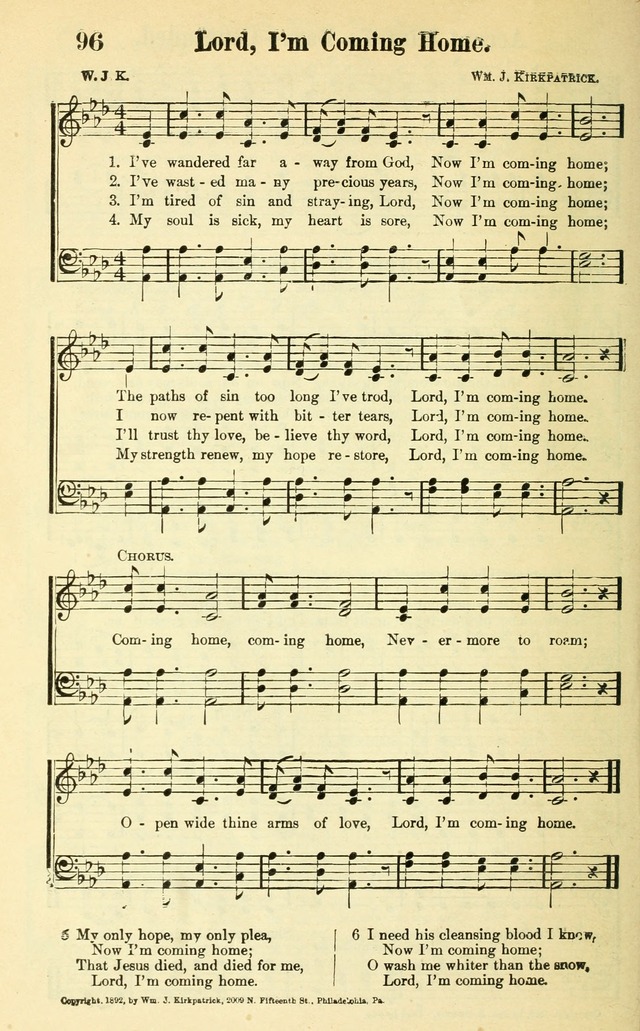 Hymns and Spiritual Songs Number Two: compiled especially for the evangelistic service, Sunday school and young people