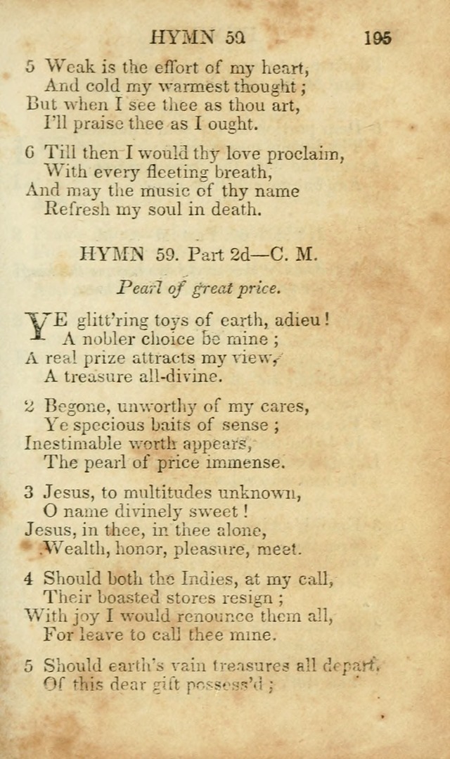 Hymns and Spiritual Songs, Original and Selected, for the Use of Christians. (8th ed.) page 200