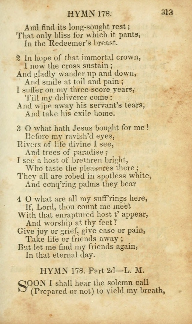 Hymns and Spiritual Songs, Original and Selected, for the Use of Christians. (8th ed.) page 320